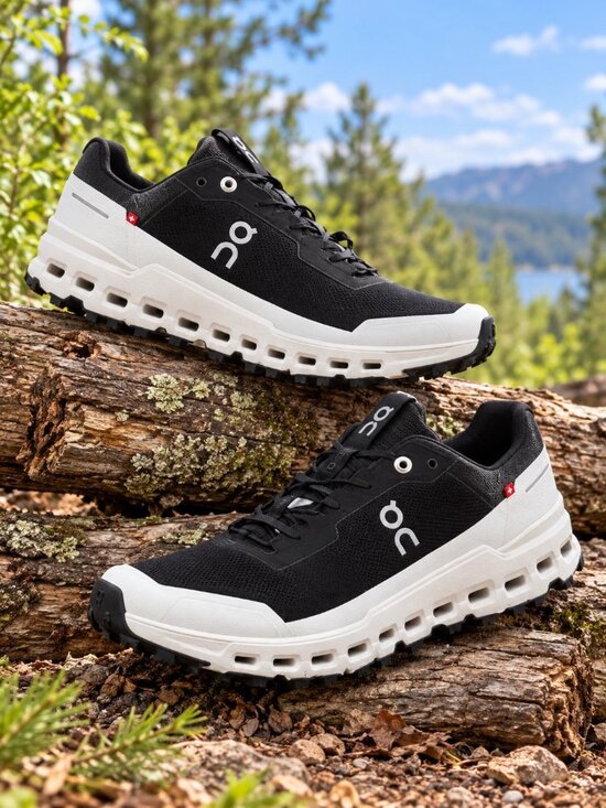 On Other - On Cloudultra Trail CloudTec Running Shoes Mens 10.5 Black White Swiss Engineeri